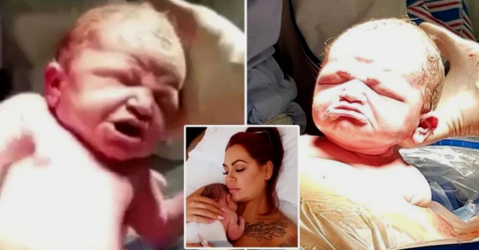 Mum calls baby ‘incredible sulk’ thanks to her impressive scowl as a newborn