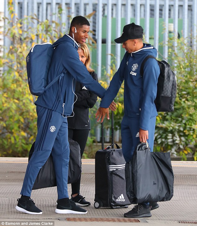 Rashford and Lingard have been perfecting their handshake to be used for a goal celebration