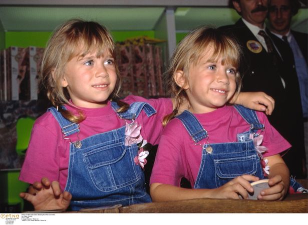 Mary-Kate and Ashley Olsen as child stars