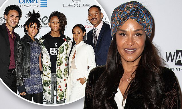 Sheree Zampino says she has 'bumped heads' with Will Smith and Jada Pinkett  Smith over co-parenting | Daily Mail Online