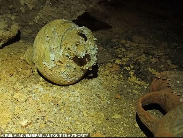 'This is a once-in-a-lifetime find,' Yannai told the Jerusalem Post . 'It's not every day that you see an "Indiana Jones" set - a cave with vessels on the floor that haven't been touched in 3,300 years