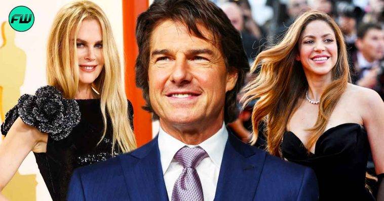 tom cruise, nicole kidman and shakira