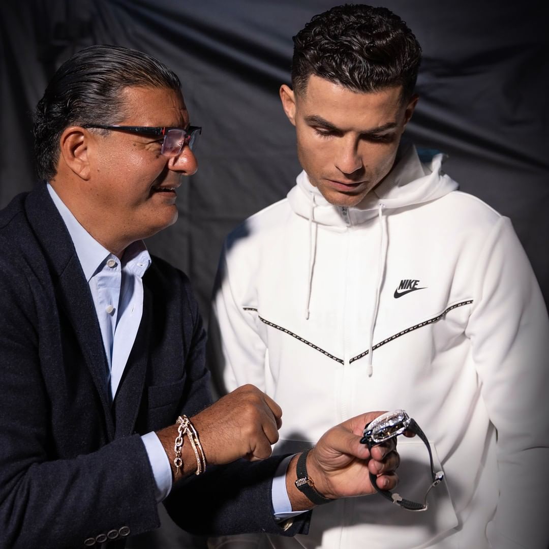 Cristiano Ronaldo's Custom Jacob & Co. Watch Matches His Custom Bugatti  Chiron | American Luxury