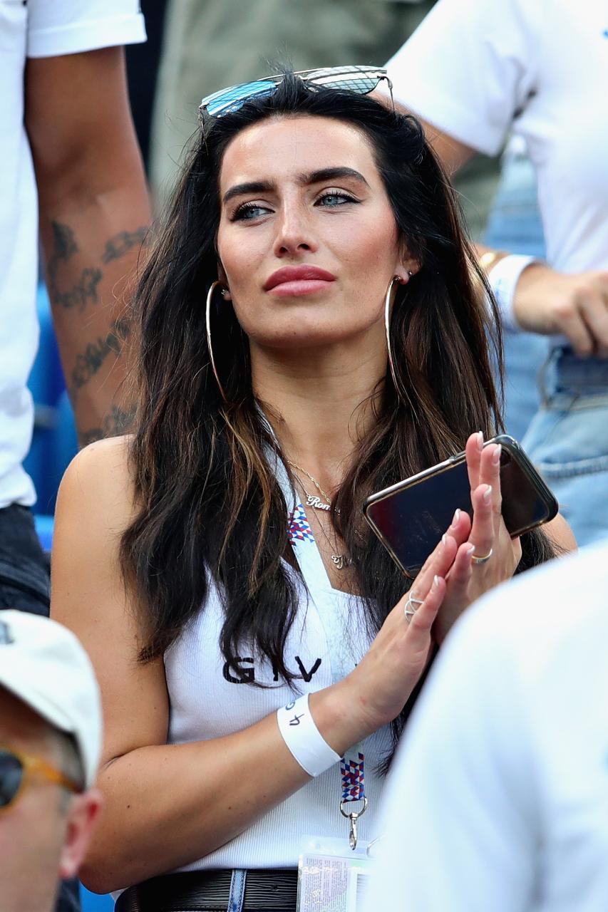 Annie is a regular at England matches to show her support