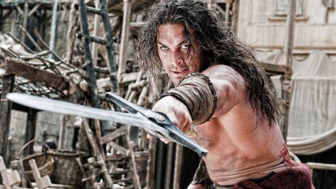 Jason Momoa in Conan the Barbarian