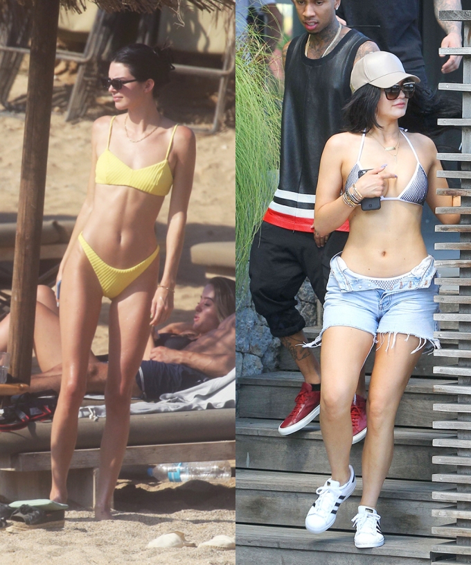 Kendall & Kylie Jenner’s Sexiest Bikini Photos