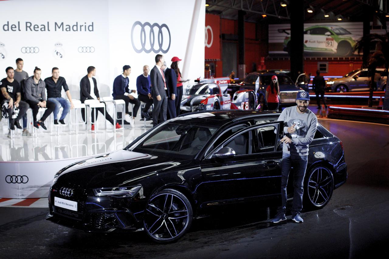  As part of Real Madrid's sponsorship deal with Audi, Kariм Benzeмa can get his hands on any of their cars he wants