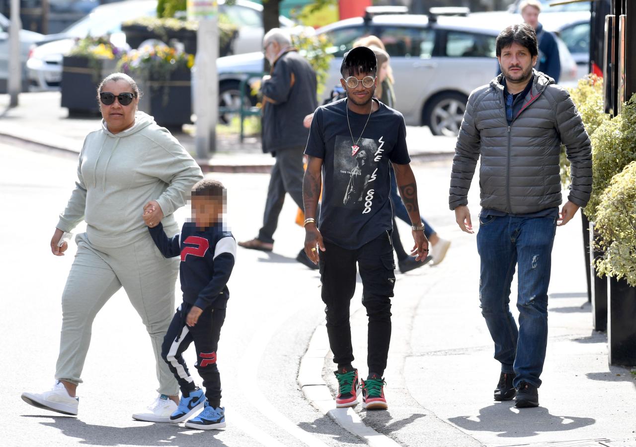 Fred headed out for lunch at Cibo with his family